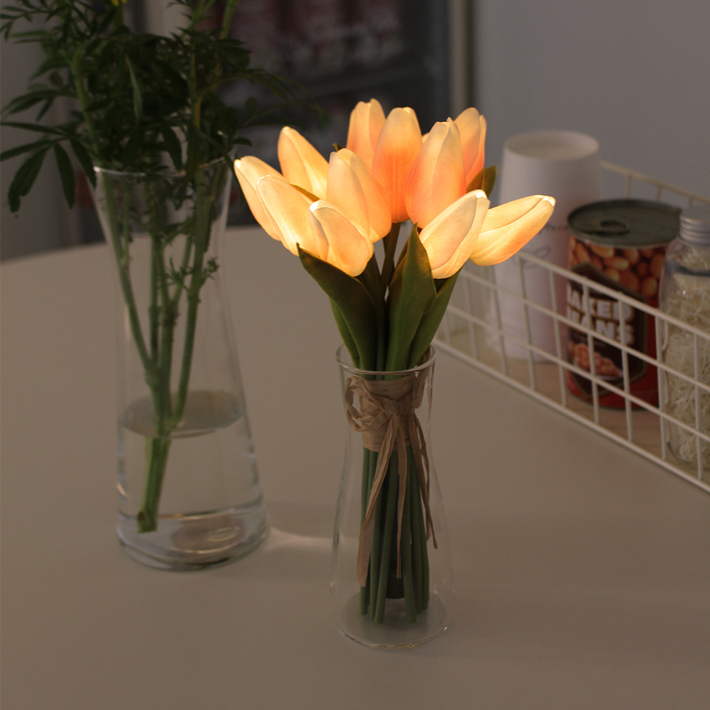 미니 튤립 부케 LED [mini tulip bouquet LED] PC